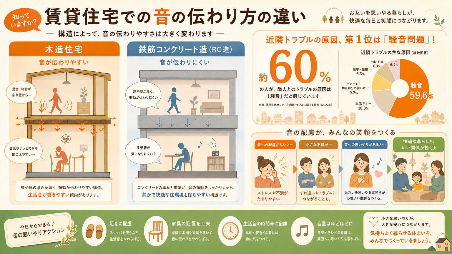 賃貸物件で防音対策が重要な理由